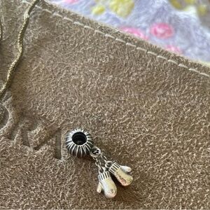 Pandora Silver mittens charm